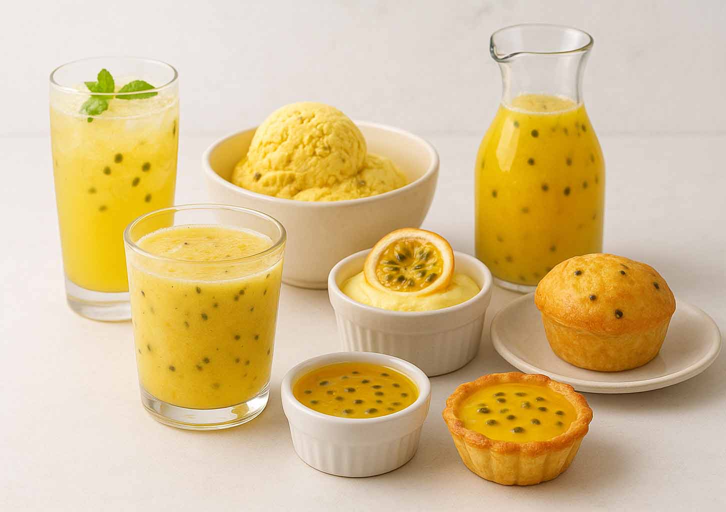 Frozen Passion Fruit Applications for Beverages Desserts and Processed Foods Frozen passion fruit applications for beverages desserts and processed foods