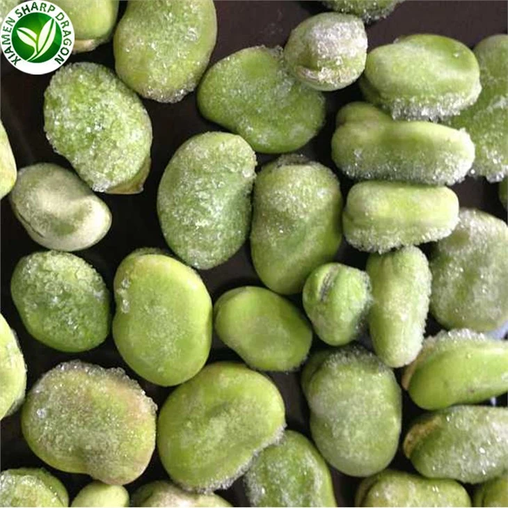 Iqf Fresh Frozen Fava Peeled Broad Bean